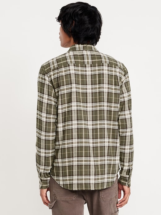 Image number 2 showing, Plaid Flannel Pocket Shirt