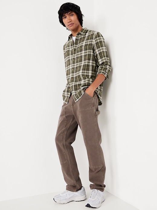 Image number 3 showing, Plaid Flannel Pocket Shirt