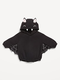 Image number 1 showing, Hooded Critter Fleece One-Piece Romper for Baby