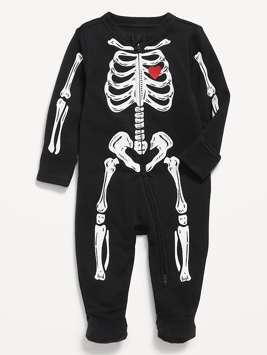 Image number 1 showing, 2-Way-Zip Sleep & Play Footed One-Piece for Baby