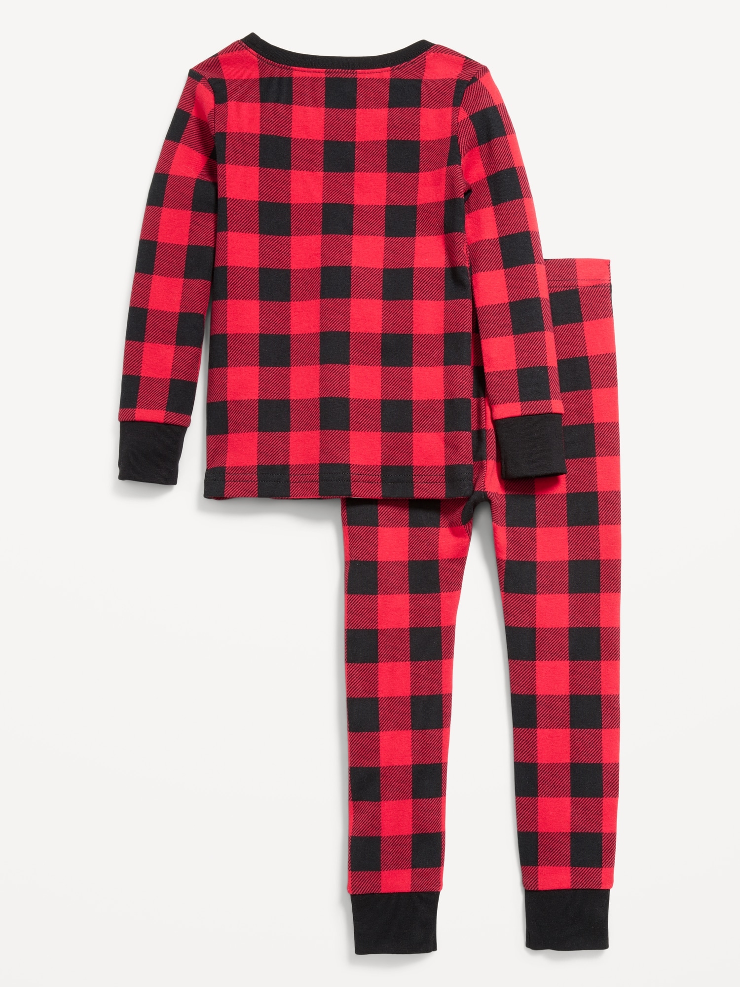 Snug-Fit Printed Pajama Set for Toddler & Baby