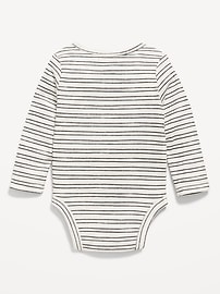 Image number 2 showing, Printed Long-Sleeve Bodysuit for Baby