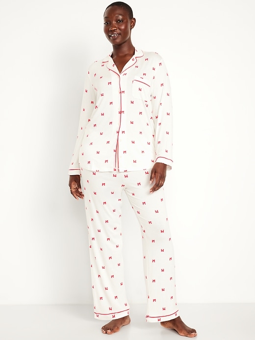 Image number 5 showing, Sunday Sleep Knit Jersey Pant Set