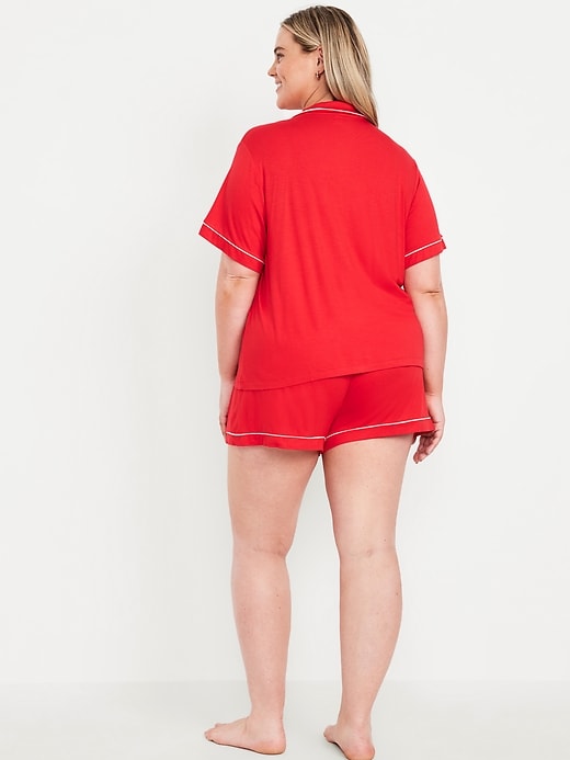 Image number 7 showing, Sunday Sleep Knit Jersey Short Set