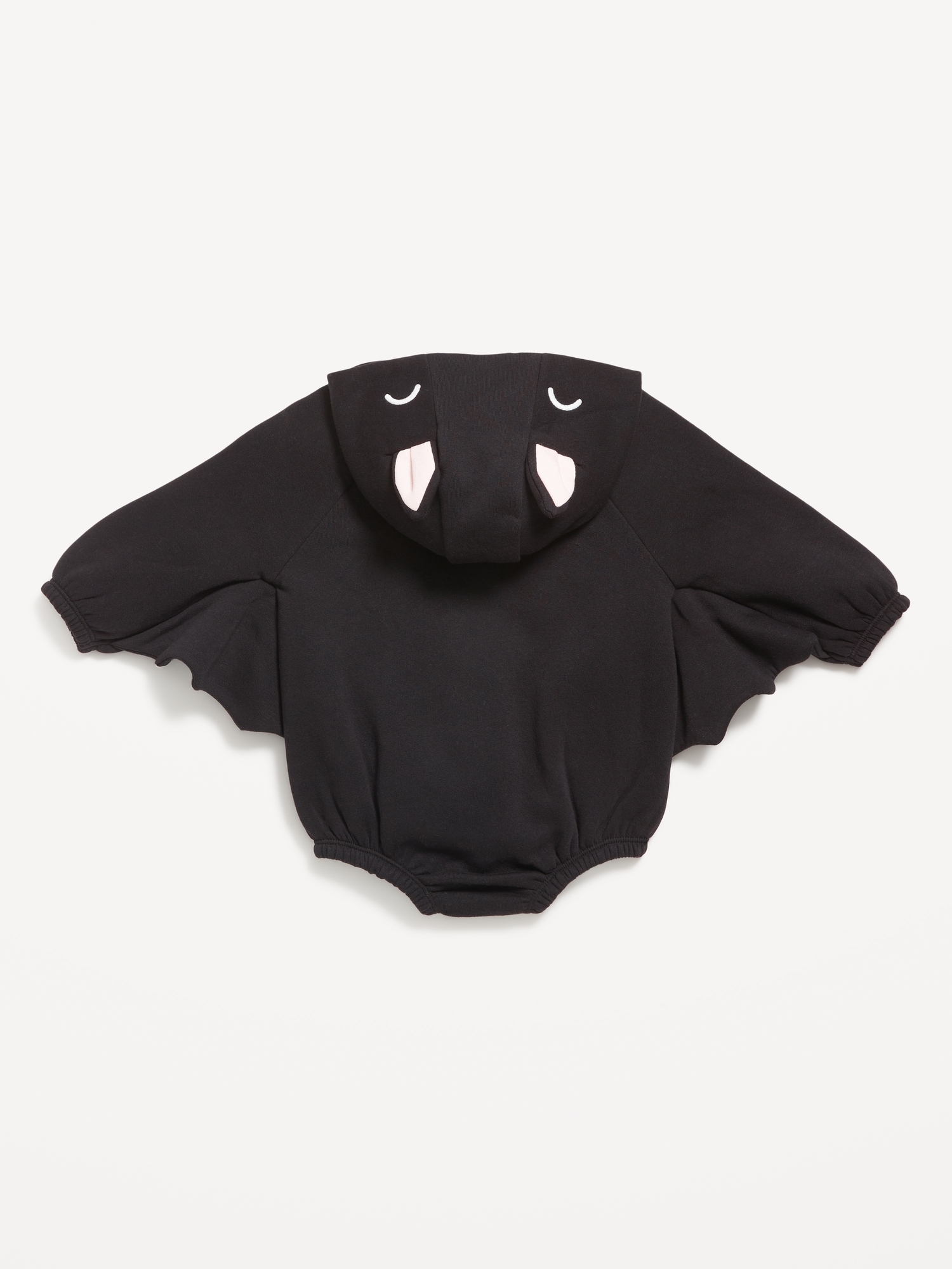 Hooded Critter Fleece One-Piece Romper for Baby