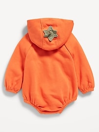 Image number 3 showing, Hooded Critter Fleece One-Piece Romper for Baby