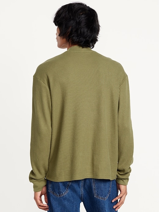 Image number 2 showing, Heavyweight Long-Sleeve Waffle T-Shirt