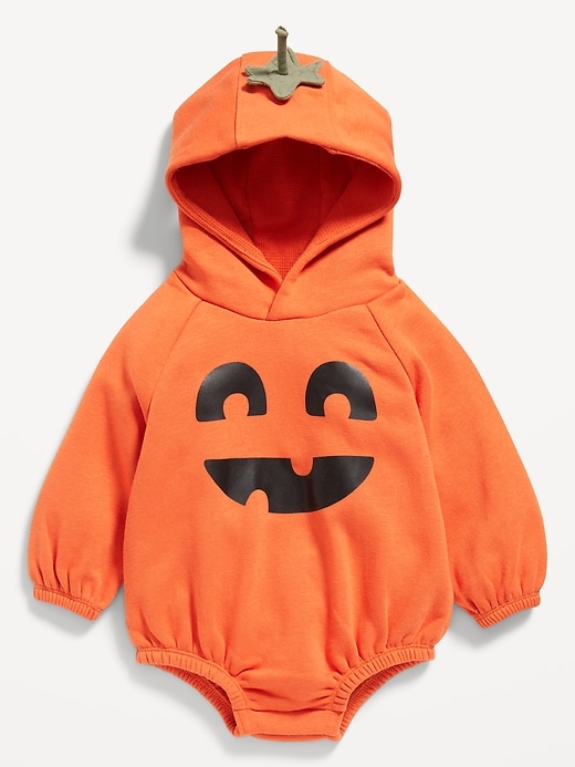 Image number 2 showing, Hooded Critter Fleece One-Piece Romper for Baby