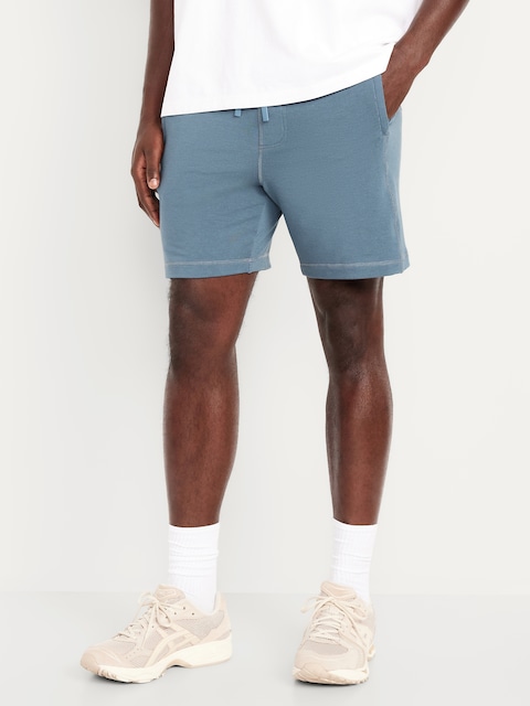 Recharge Knit Shorts -- 7-inch inseam - Wintry Waters