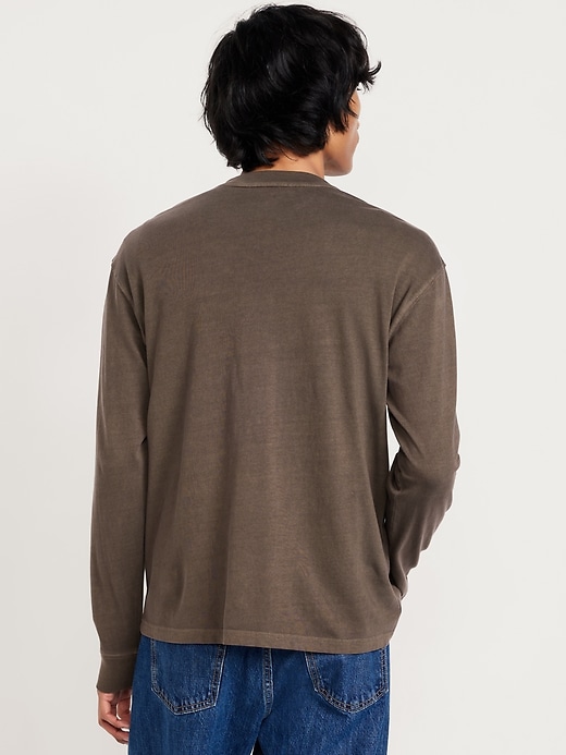 Image number 2 showing, Heavyweight Henley T-Shirt