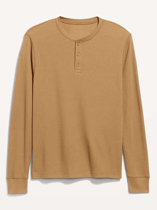 Image number 4 showing, Waffle Henley T-Shirt