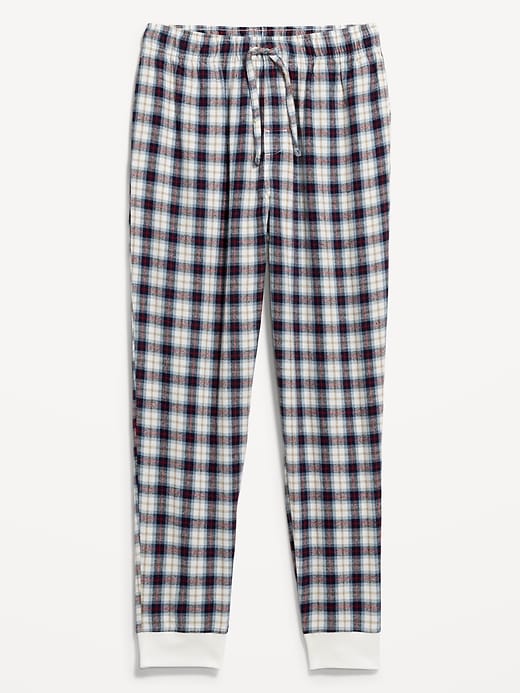 Image number 3 showing, Plaid Flannel Pajama Joggers