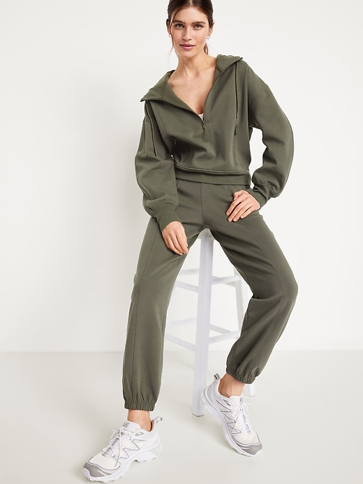 Image number 3 showing, Dynamic Fleece Half-Zip Hoodie Sweatshirt