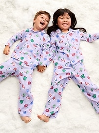 Image number 1 showing, Printed Unisex Pajama Set for Toddler & Baby