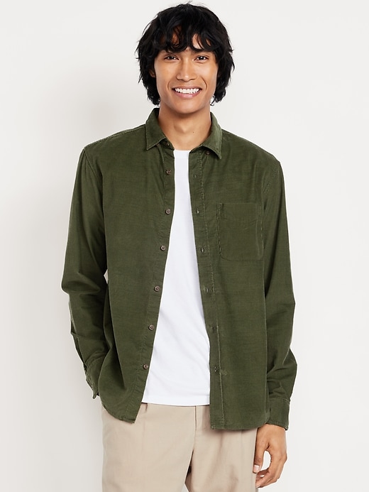 Image number 1 showing, Classic Fit Everyday Corduroy Shirt