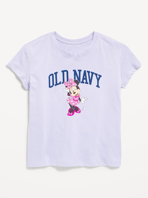 Disney© Minnie Mouse Logo-Graphic T-Shirt for Girls - Glitter Bug