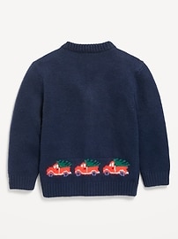 Image number 3 showing, SoSoft Oversized Cardigan Sweater for Toddler Boys