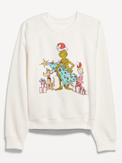 Image number 4 showing, Dr. Seuss' The Grinch™ SoComfy Raglan Tunic Sweatshirt