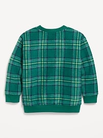 Image number 3 showing, Printed Oversized Microfleece Sweatshirt for Toddler Boys