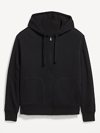 Image number 2 showing, Sherpa-Lined Fleece Zip Hoodie