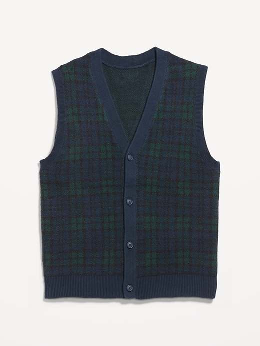 Image number 4 showing, SoSoft Button-Front Sweater Vest