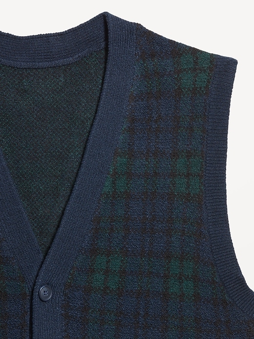 Image number 5 showing, SoSoft Button-Front Sweater Vest