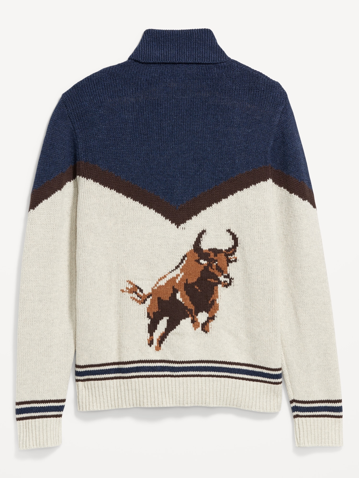 Graphic Zip Cardigan Sweater | Old Navy