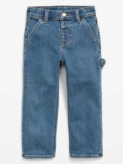 Baggy Barrel-Leg Cargo Jeans for Toddler Boys