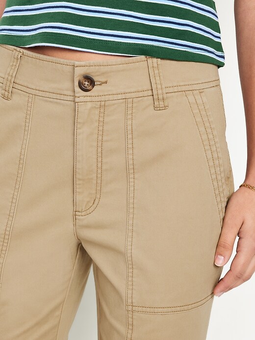 Image number 4 showing, Mid-Rise Flare Pants