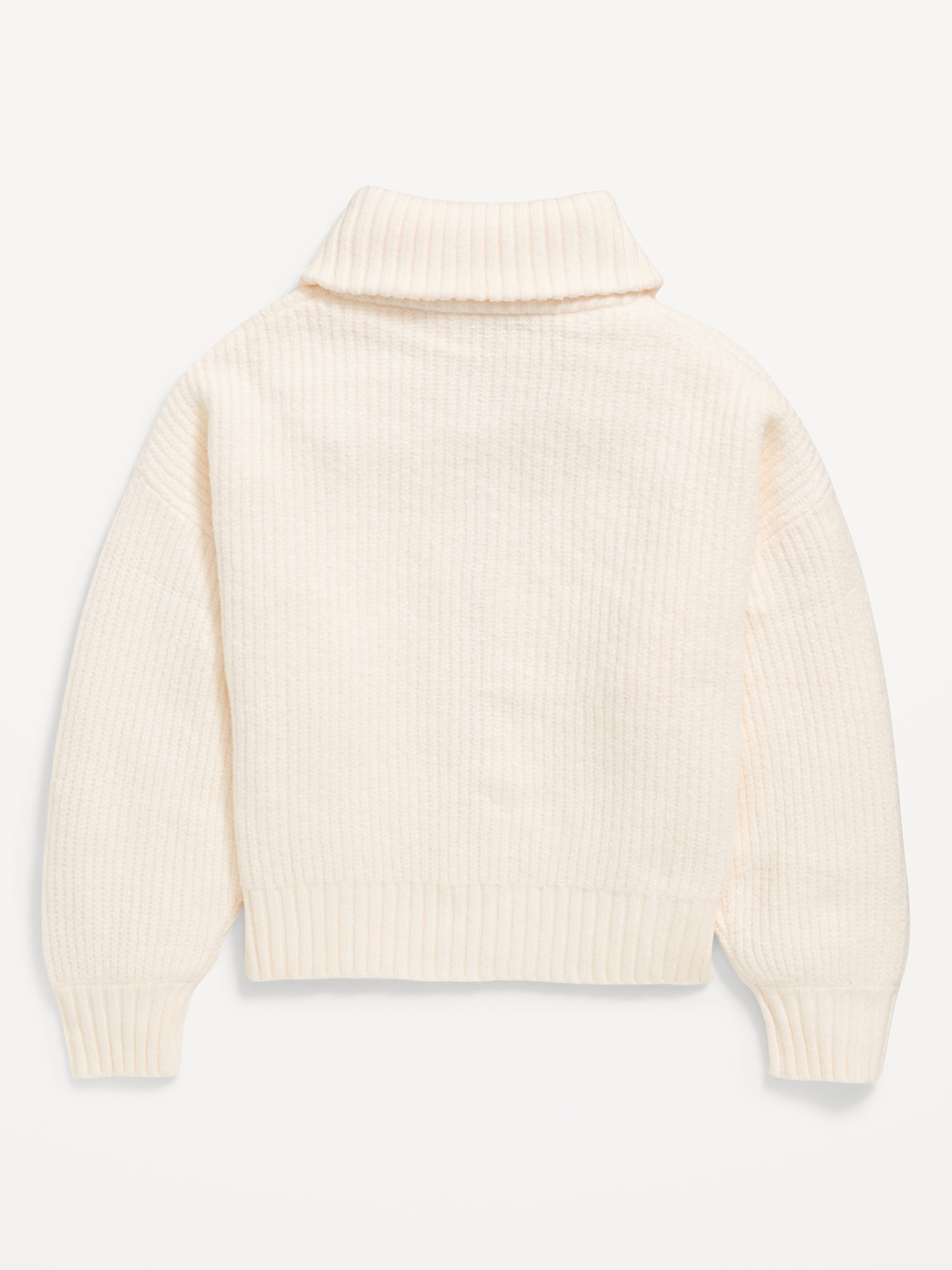 SoSoft Collared Zip-Front Sweater for Girls | Old Navy