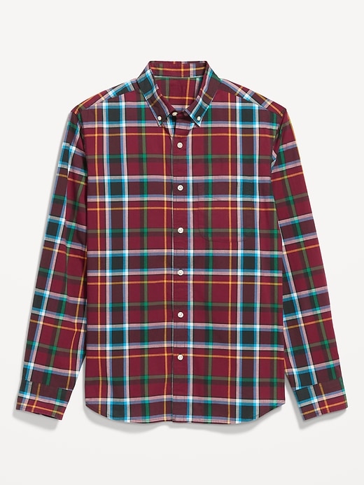 Image number 4 showing, Classic Fit Everyday Plaid Poplin Shirt