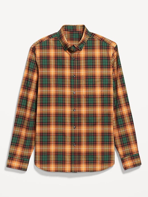 Image number 4 showing, Classic Fit Everyday Plaid Poplin Shirt