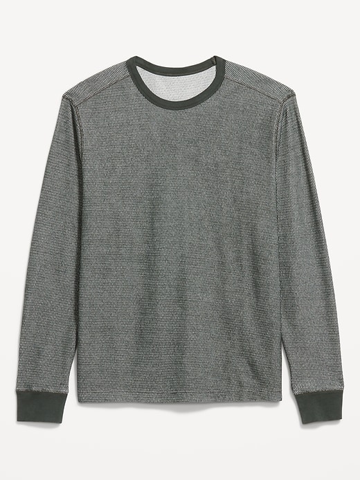Image number 4 showing, Crew-Neck Waffle T-Shirt