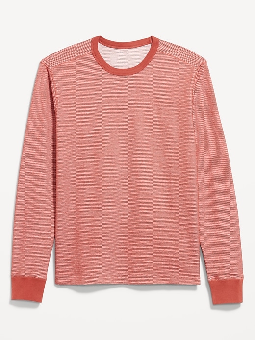 Image number 4 showing, Crew-Neck Waffle T-Shirt