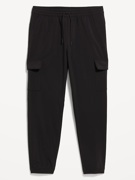 Image number 3 showing, Cozy-Lined Tech Woven Cargo Joggers