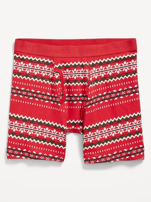 Image number 1 showing, Soft-Washed Boxer Briefs -- 6.25-inch inseam