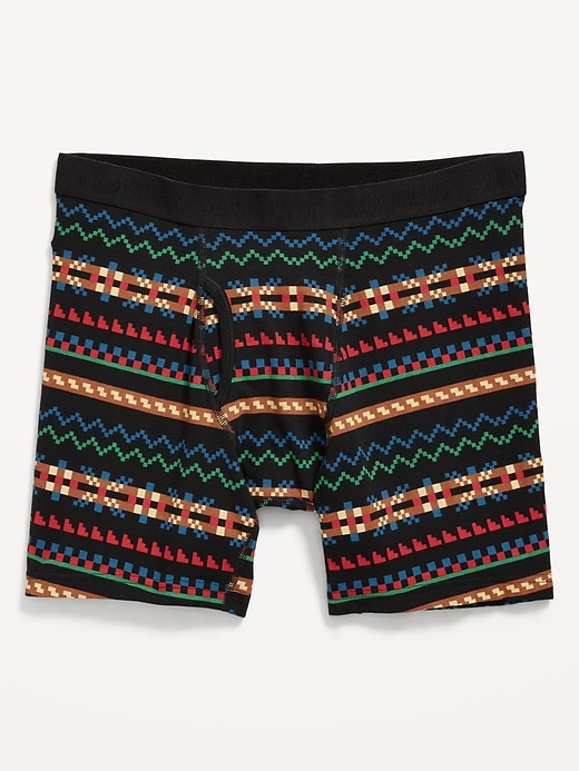 Image number 1 showing, Soft-Washed Boxer Briefs -- 6.25-inch inseam