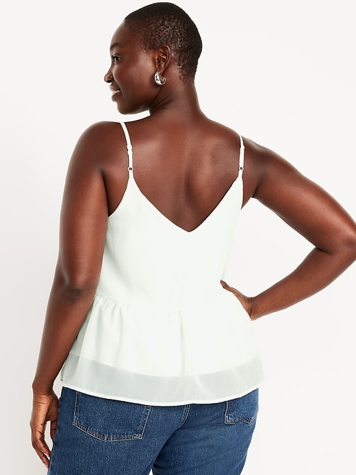 Image number 5 showing, Embellished Cami Peplum Top