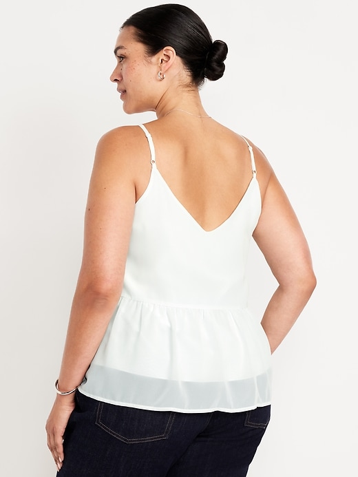 Image number 7 showing, Embellished Cami Peplum Top