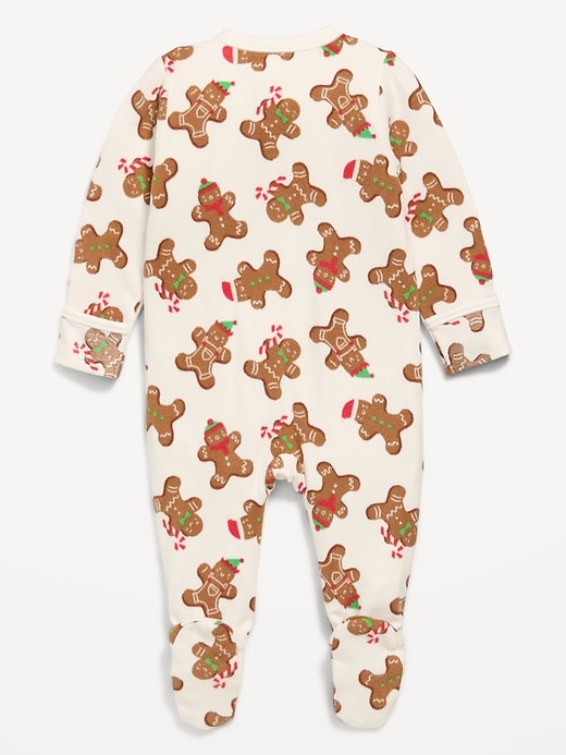 Image number 2 showing, Cozy Knit 2-Way-Zip Sleep & Play Footed One-Piece for Baby