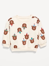 Image number 1 showing, Long-Sleeve Graphic Sweatshirt for Baby