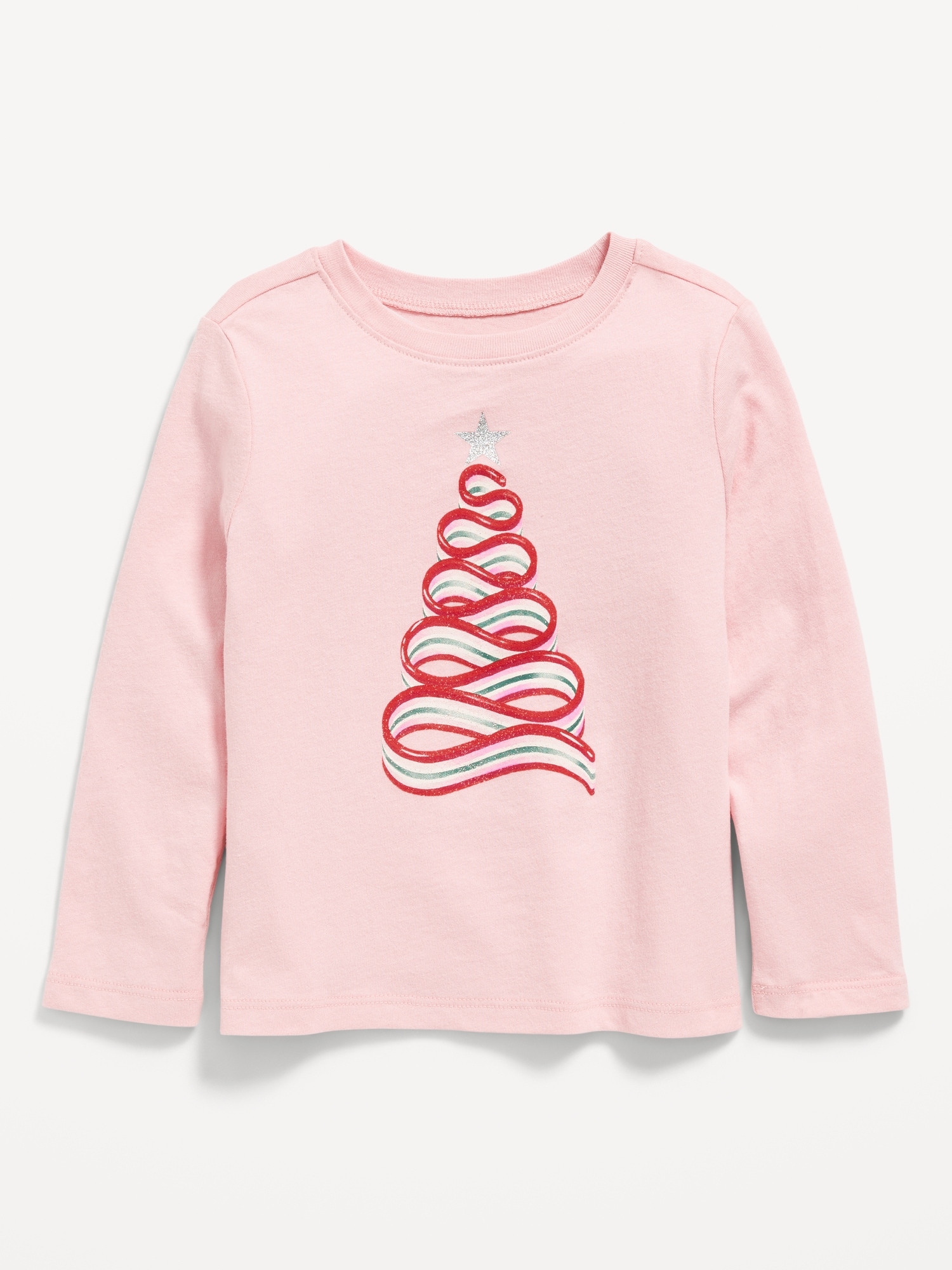 Long-Sleeve Graphic T-Shirt for Toddler Girls
