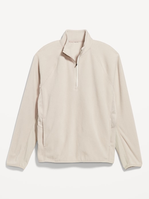 Image number 4 showing, Cozy Microfleece Run Quarter Zip
