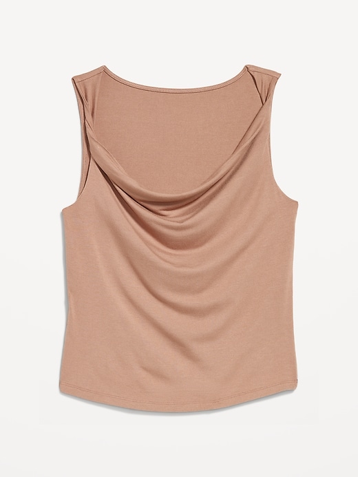 Image number 4 showing, Cowl-Neck Twist-Strap Top