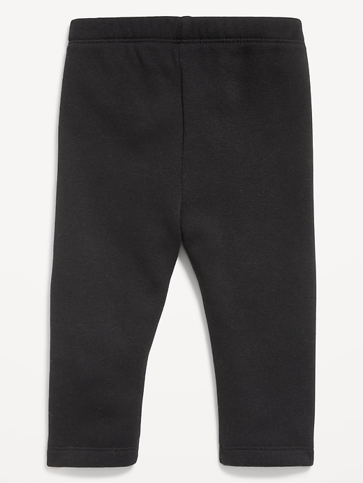 Image number 3 showing, Cozy-Lined Heart-Patch Leggings for Baby