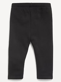 Image number 3 showing, Cozy-Lined Heart-Patch Leggings for Baby