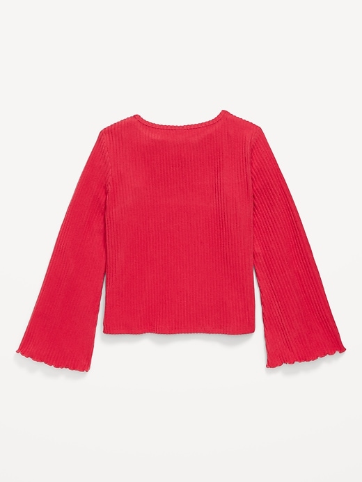 Image number 3 showing, CozePlush Long-Sleeve Top for Girls