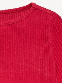 Image number 4 showing, CozePlush Long-Sleeve Top for Girls