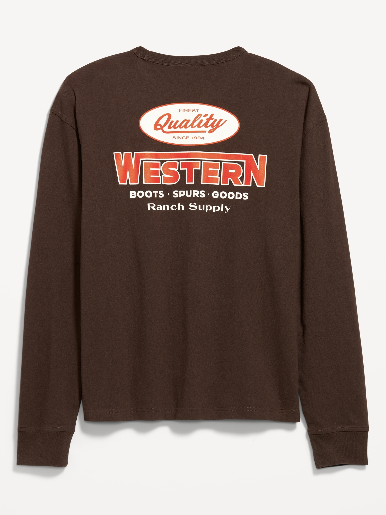 Heavyweight Crew-Neck Graphic Cropped T-Shirt