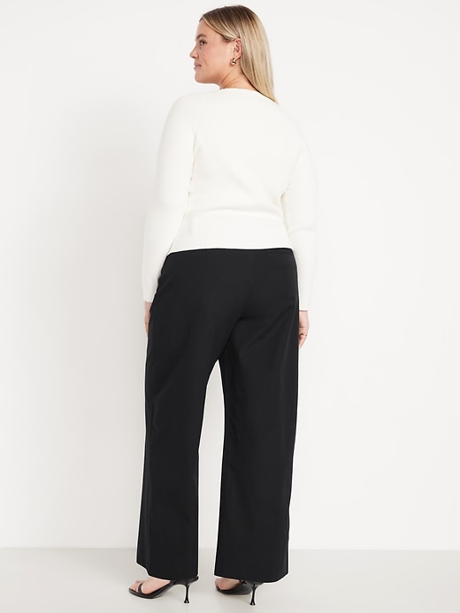 Image number 9 showing, High-Waisted Pixie Super Wide-Leg Pants